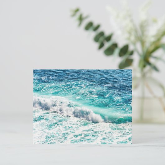Ozean Postkarte (Stehend Vorderseite)