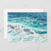 Ozean Postkarte (Vorne/Hinten)