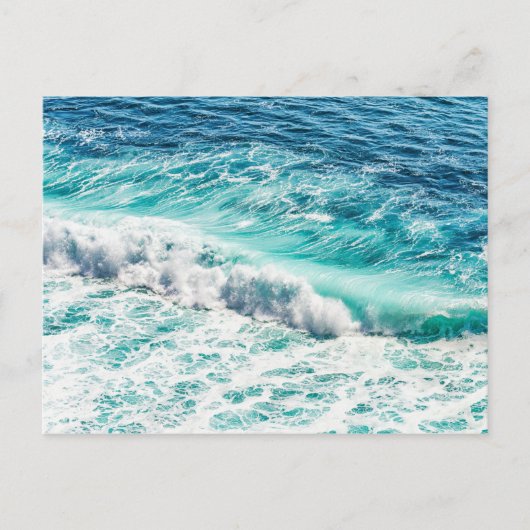 Ozean Postkarte (Vorderseite)