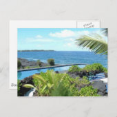 Ozean Postkarte (Vorne/Hinten)