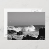 Ozean Postkarte (Vorne/Hinten)