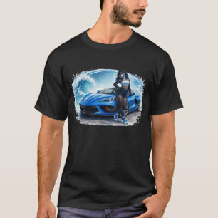 Ozean-Puls-Fischotter T-Shirt