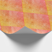 Ozean Rhythmen Warm Geschenkpapier (Ecke)
