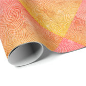 Ozean Rhythmen Warm  Geschenkpapier (Rolleneckpunkt)