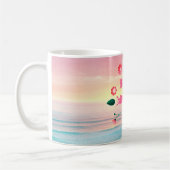 Ozean Ruhe Frohen Muttertag Kaffeetasse (Links)