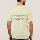 Ozean-Säurebildung T-Shirt (Rückseite)