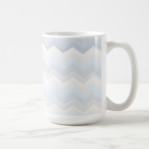 Ozean schattiert den Zickzack Watercolor Kaffeetasse