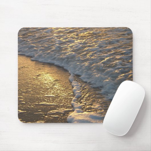 Ozean-Schaum Mousepad (Mit Mouse)