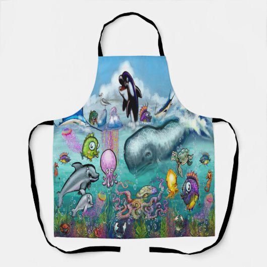 Ozean Schürze (Vorderseite)