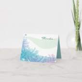 Ozean-Seeleben-Schläger Mitzvah Einladung (Vorderseite)