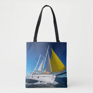 Ozean-Segeln in einer Yacht Tasche