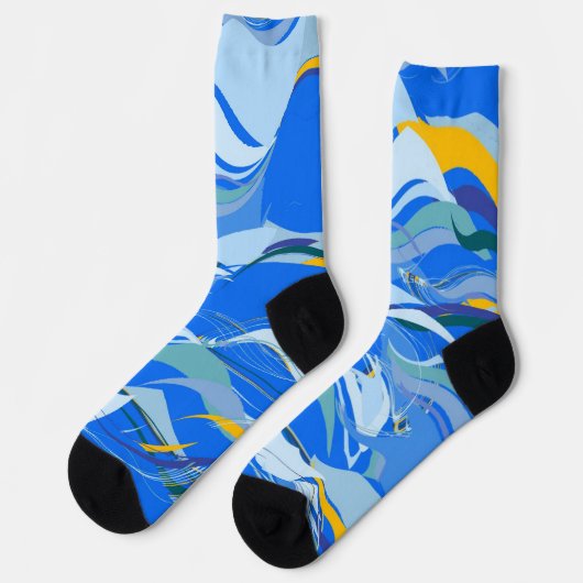 Ozean Socken (Linkes Detail)