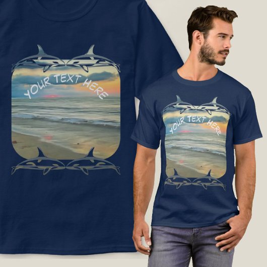 Ozean-Sonnenuntergang 0735 T-Shirt