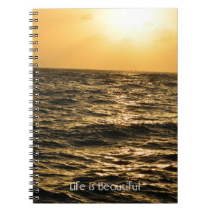 Ozean-Sonnenuntergang Kauai (meine Fotografie) Notizblock