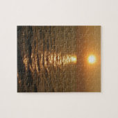 Ozean-Sonnenuntergang Puzzle (Horizontal)