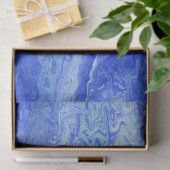 Ozean sprudelt Seidenpapier (Geschenk)