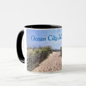 Ozean-Stadt-Maryland-Tasse Tasse (Vorderseite Links)