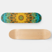Ozean-Stern-Mandala Skateboard (Horizontal)