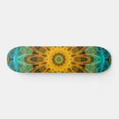 Ozean-Stern-Mandala Skateboard (Horizontal)