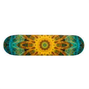 Ozean-Stern-Mandala Skateboard