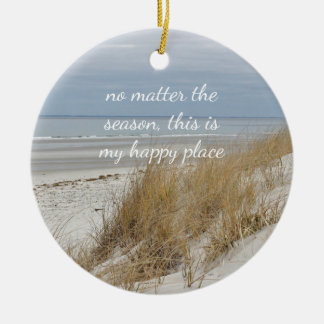 Ozean-Strand auf Cape Cod Keramik Ornament