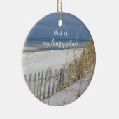 Ozean-Strand auf Cape Cod Keramikornament (Rechts)