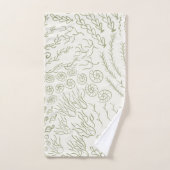 Ozean | Strand | Korallen Badhandtuch Set (Handtuch)