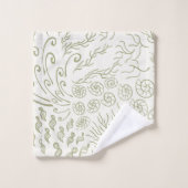 Ozean | Strand | Korallen Badhandtuch Set (Waschlappen)