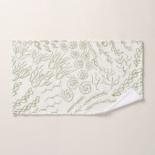 Ozean | Strand | Korallen Badhandtuch Set (Handtuch)