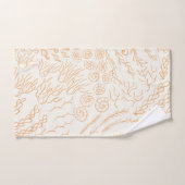 Ozean | Strand | Korallen Badhandtuch Set (Handtuch)