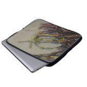 Ozean-Strand-Meerespflanze Laptopschutzhülle (Vorne Knopf)