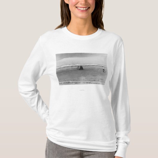 Ozean-Strand-Szenen-Fotografie T-Shirt (Vorderseite)