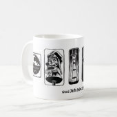 Ozean-Strand-Tasse Kaffeetasse (Vorderseite Links)