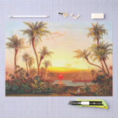 Ozean-Strand-tropisches Seidenpapier (Handwerk)