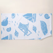 Ozean Strandtuch (Vorderseite)