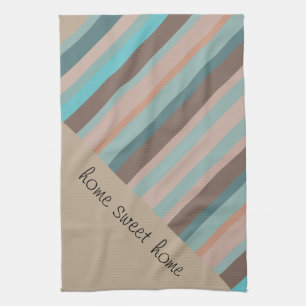 Ozean-Streifen Geschirrtuch