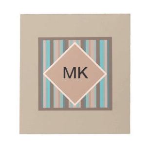 Ozean-Streifen Notizblock