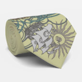 Ozean-Szenen-Krawatte Krawatte (Gerollt)