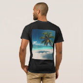 ozean T-Shirt (Schwarz voll)