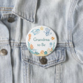 Ozean-Themen-Baby-Party-Button Button (Beispiel)