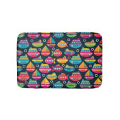 Ozean-Transport-Muster Badematte (Vorderseite)