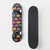 Ozean-Transport-Muster Skateboard (Vorderseite)