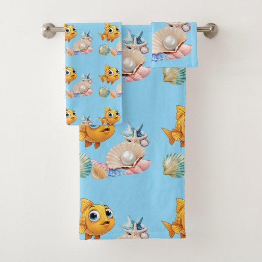 Ozean-Träume Handtuch-Set Badhandtuch Set (Insitu)