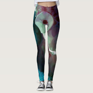 Ozean trifft Land gemalte Leggings