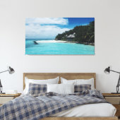 Ozean | Tropen | Meer | Palmen Leinwanddruck (Insitu (Schlafzimmer))