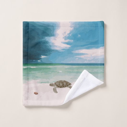 "Ozean" Tuch-Set Badhandtuch Set (Waschlappen)