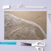 Ozean-Tünche auf Strand-Seidenpapier Seidenpapier (Handwerk)