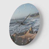 Ozean übersehen große wanduhr (Winkel)
