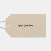 Ozean und Beach-Geschenk-Tag Geschenkanhänger (Rückseite Horizontal)