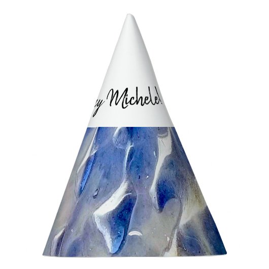 Ozean und Himmelblau Partyhütchen (Rechts)